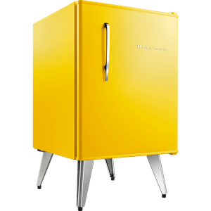 Frigobar Brastemp Retrô, 76L, Classificação Energética A, Amarelo - BRA08BY